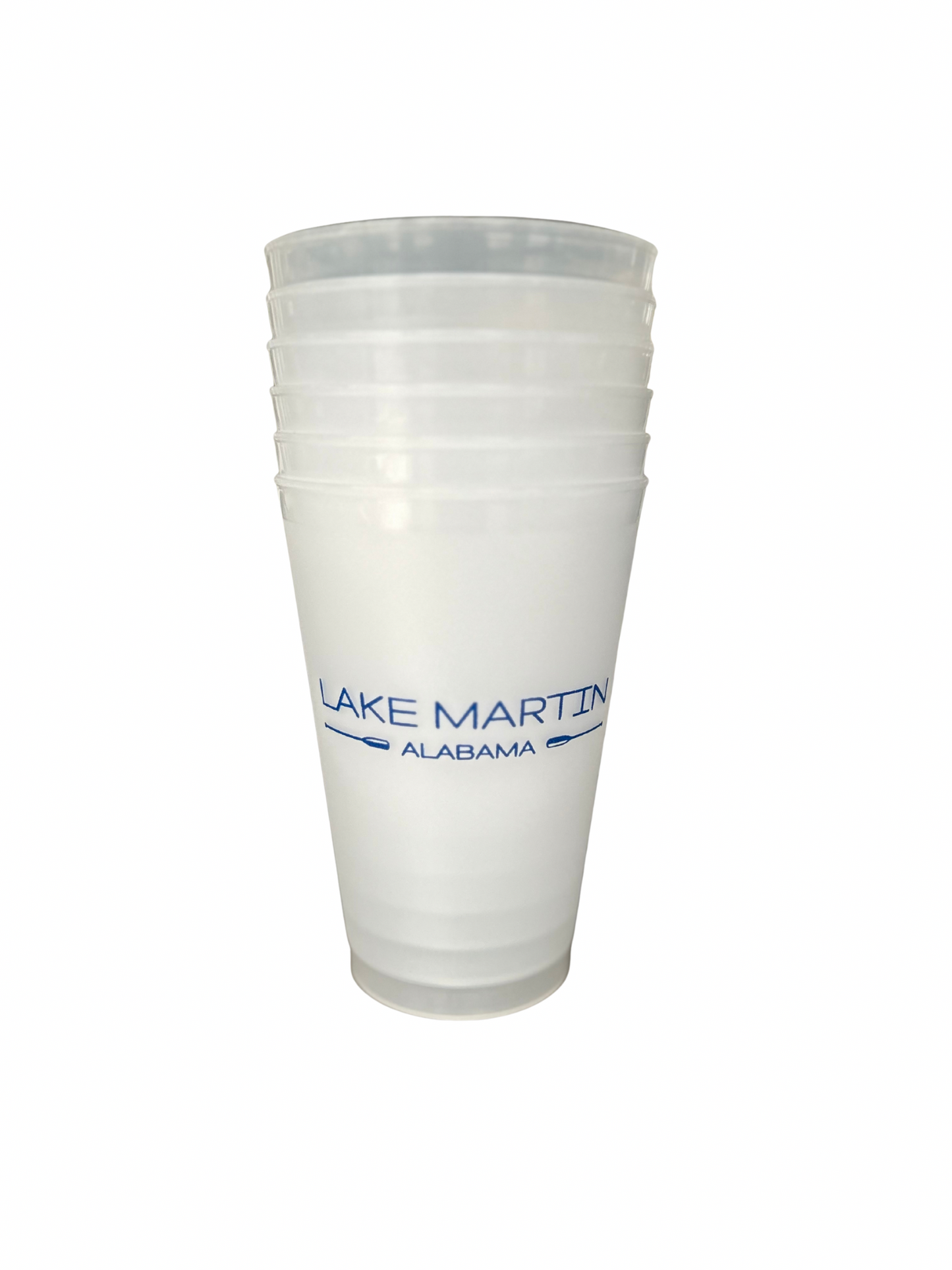 18 oz Plastic Cups Signature Lake Martin
