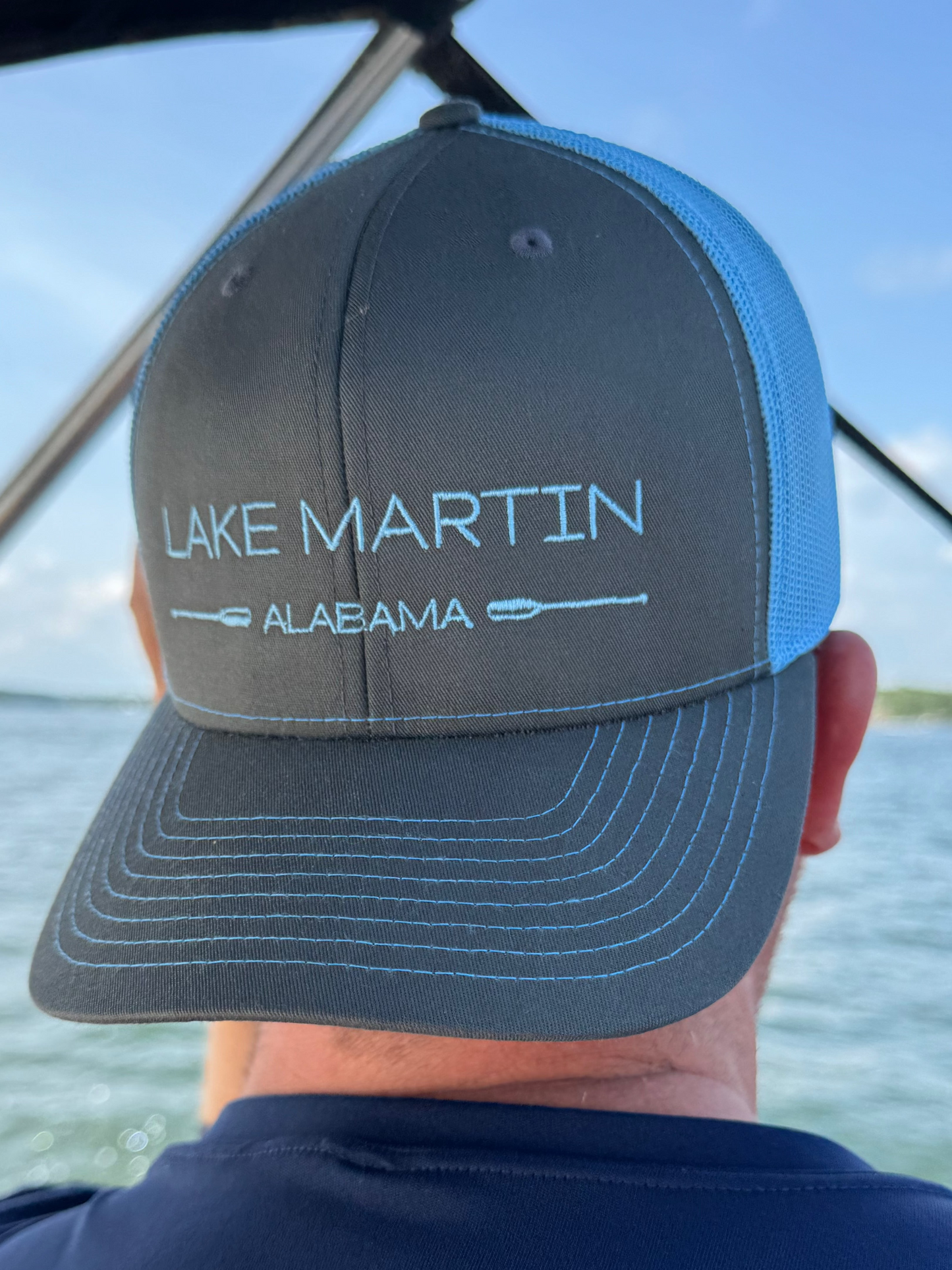 Structured Trucker Signature Lake Martin Hat