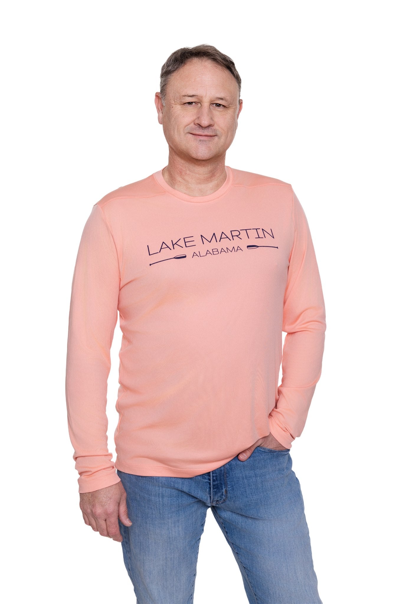 Men's Long-sleeved Shirt Signature Lake Martin