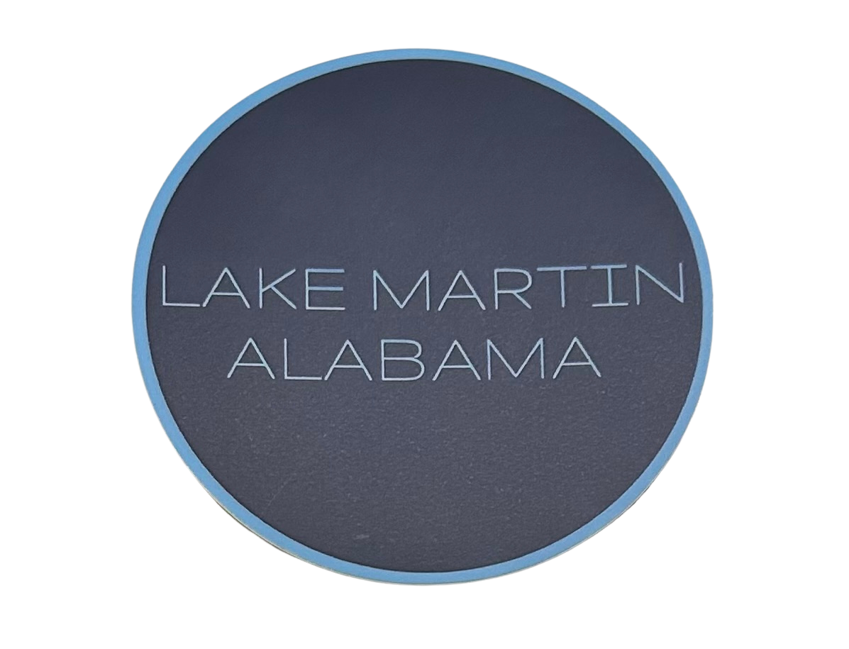 Lake Martin Navy Decal