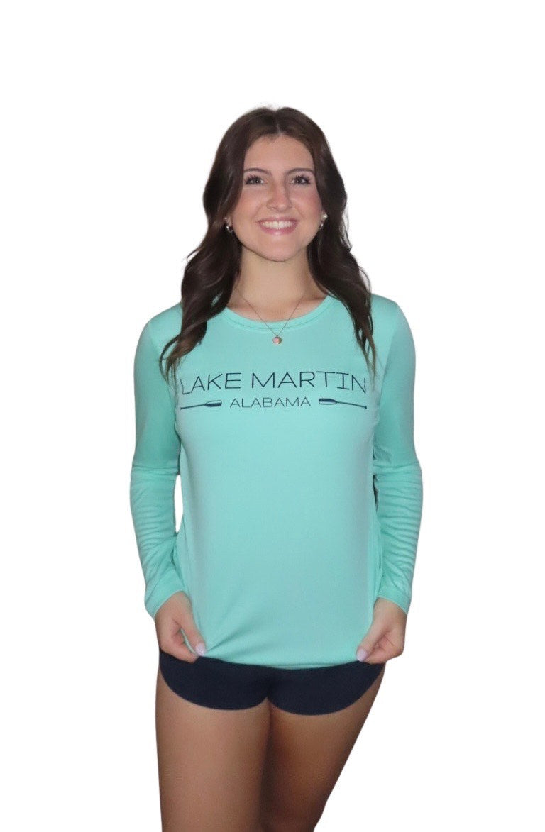Women's Long Sleeve Shirt Signature Lake Martin