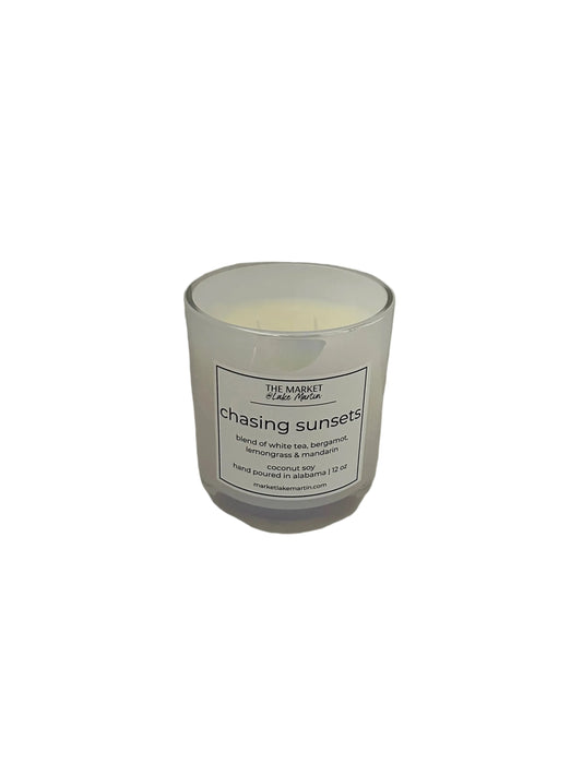 Chasing Sunsets Candle