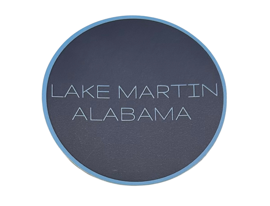 Lake Martin Navy Decal
